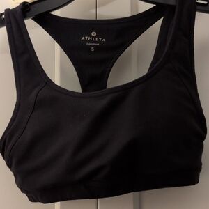 Athleta Women's Classic Black Sports Bra